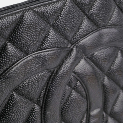 Chanel Madelion Black Caviar Tote