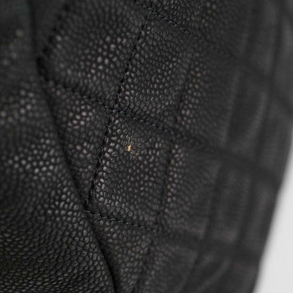 Chanel Caviar Country Chic Hobo Black