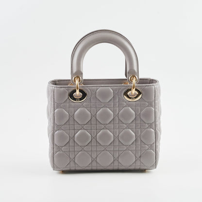 Christian Dior Small Lady Dior ABC Grey