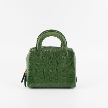 Christian Dior Green Mini Top Handle Bag