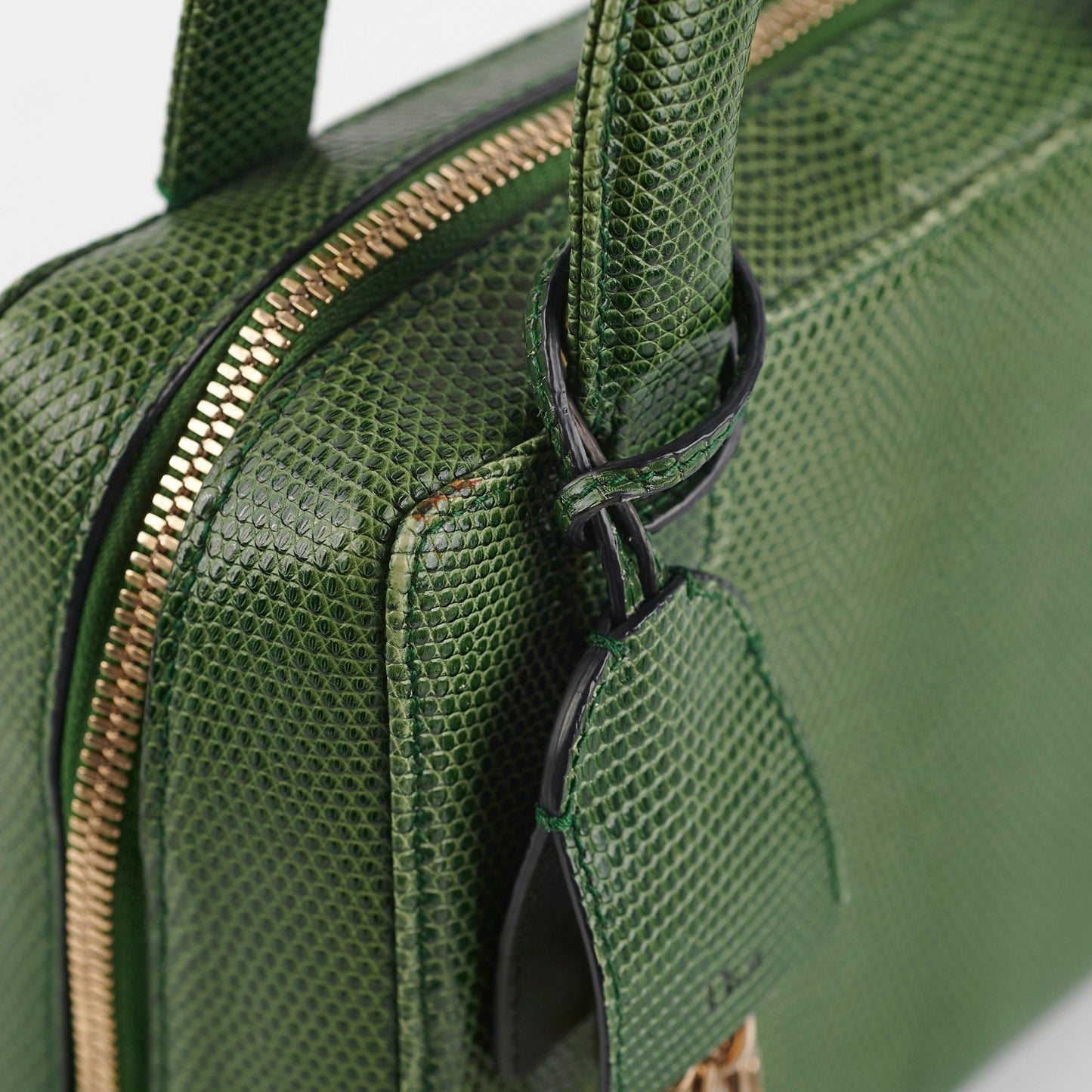 Christian Dior Green Mini Top Handle Bag