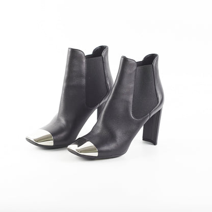 Louis Vuitton Black Heel Boots Size 37