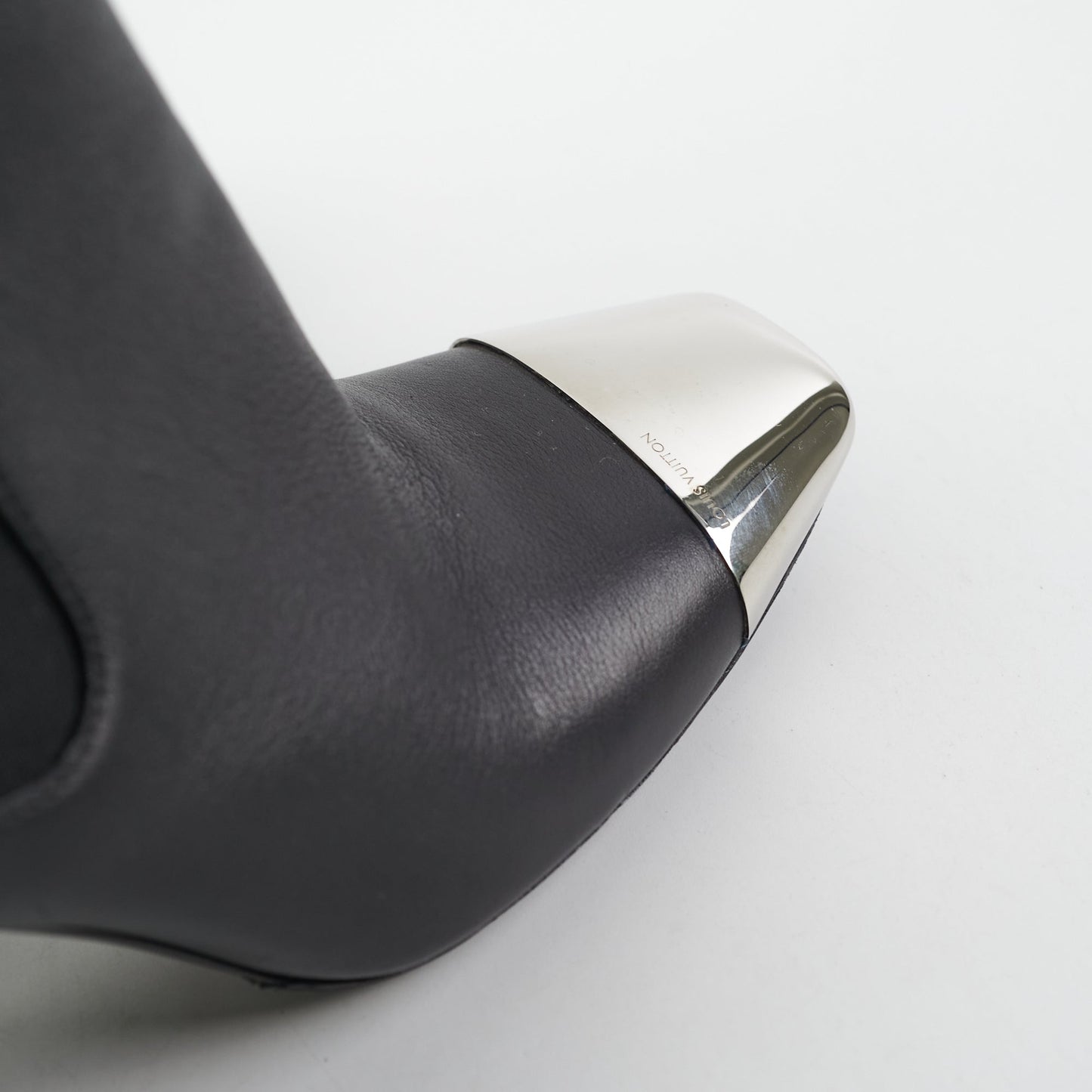 Louis Vuitton Black Heel Boots Size 37