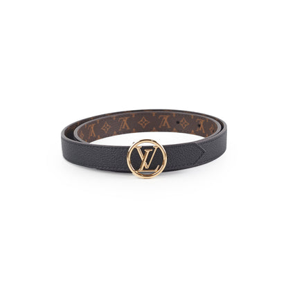 Louis Vuitton 20mm Reversible Logo Monogram 75cm Belt