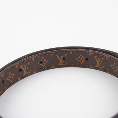 Louis Vuitton 20mm Reversible Logo Monogram 75cm Belt
