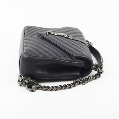Saint Laurent Medium College Bag Black