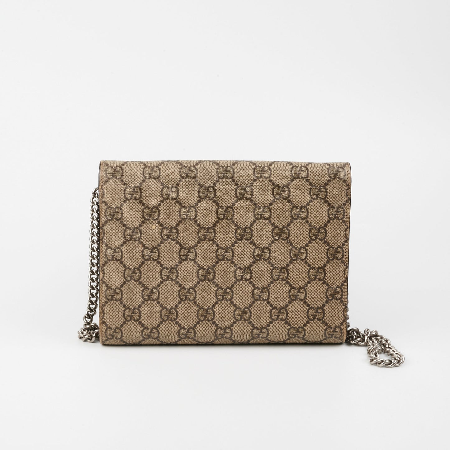 Gucci Dionysus Monogram Wallet On Chain Bag