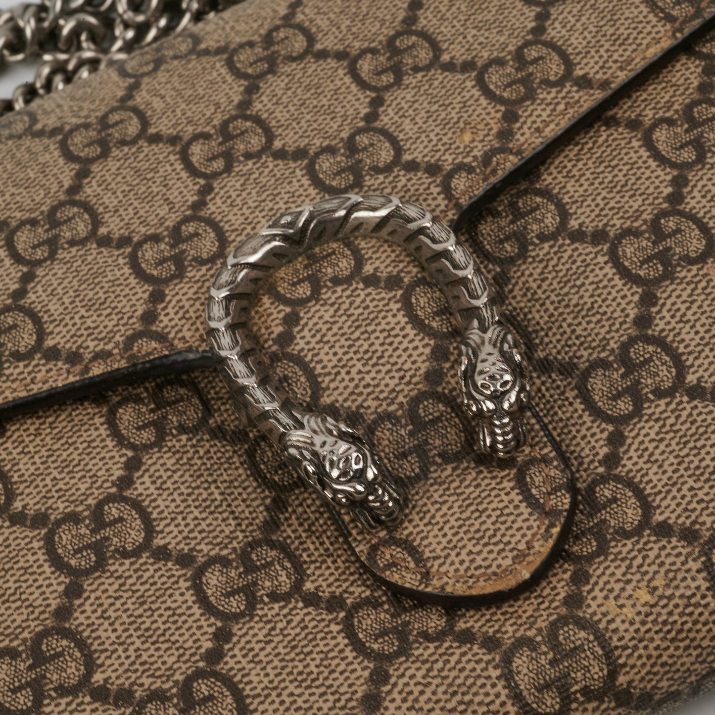 Gucci Dionysus Monogram Wallet On Chain Bag