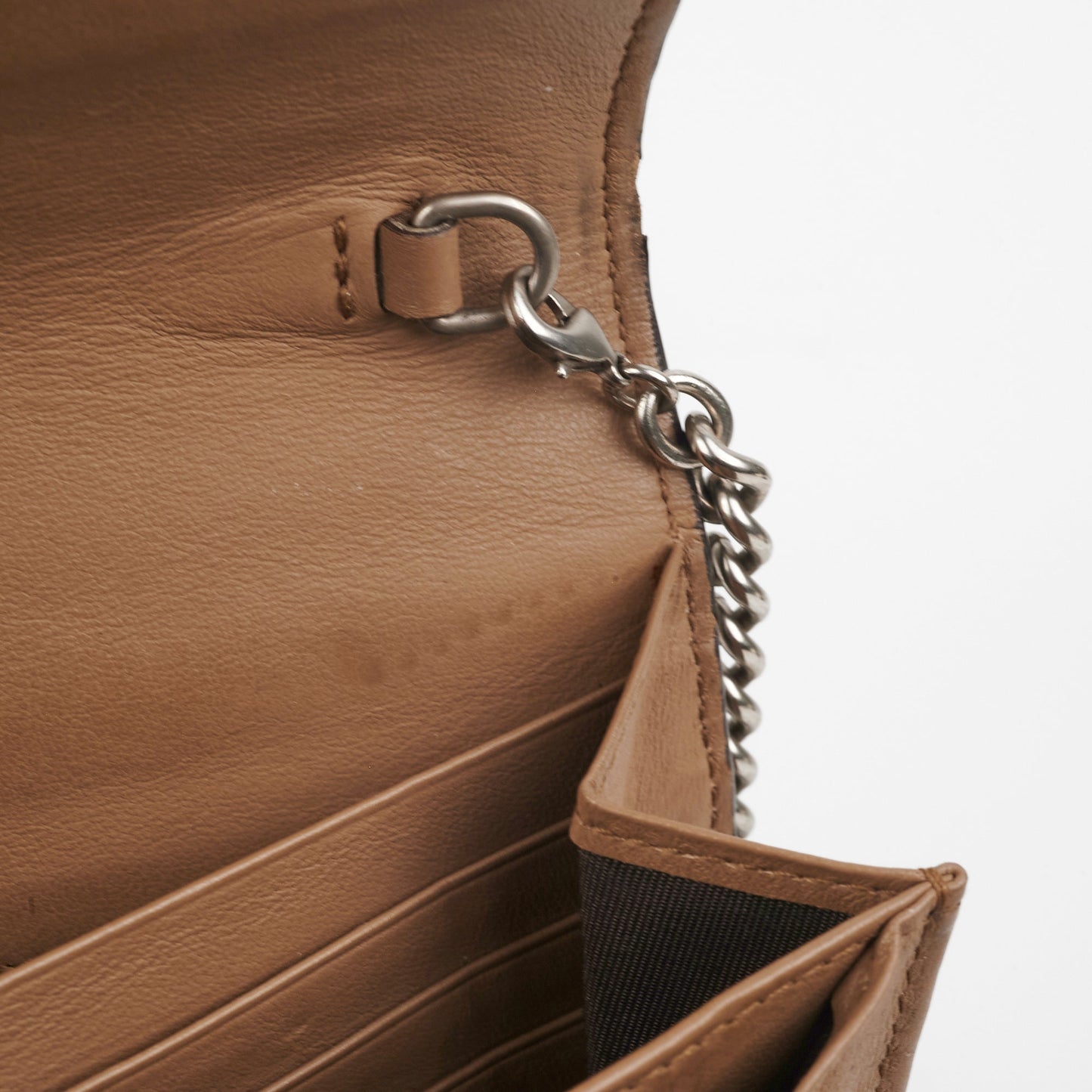 Gucci Dionysus Monogram Wallet On Chain Bag