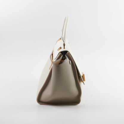 Celine Trapeze Small Beige/Cream