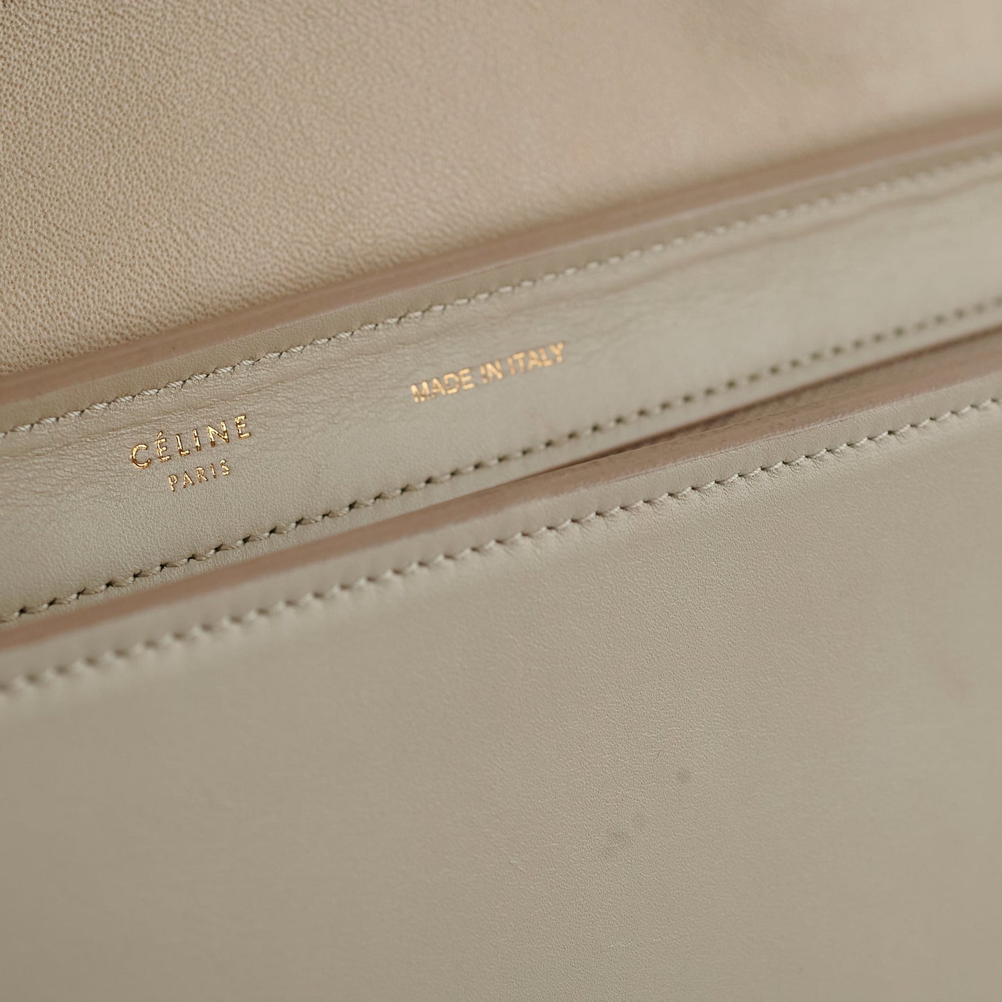 Celine Trapeze Small Beige/Cream