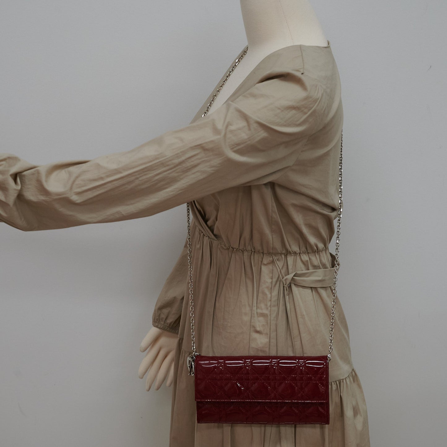 Dior Wallet on Chain WOC Red