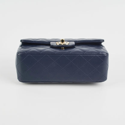 Chanel Mini Rectangular Navy
