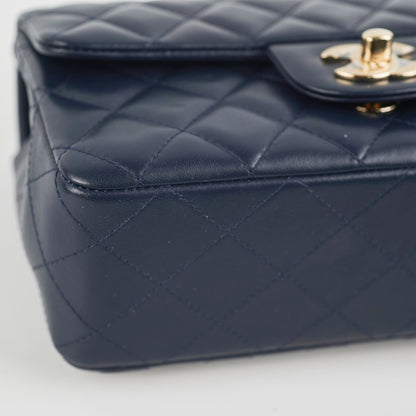Chanel Mini Rectangular Navy