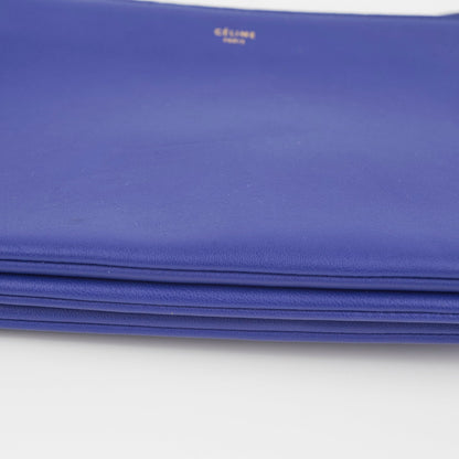 Celine Trio Bag Blue Crossbody