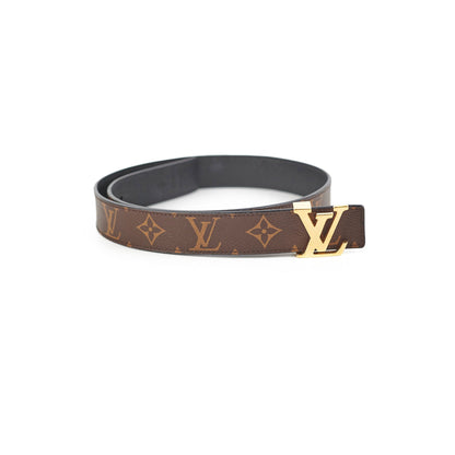 Louis Vuitton Monogram Reverse Belt Size 75
