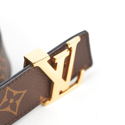 Louis Vuitton Monogram Reverse Belt Size 75