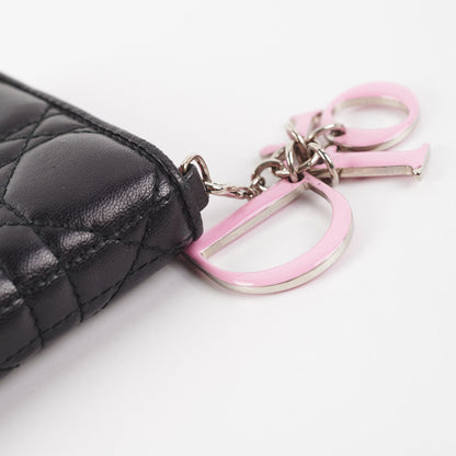 Dior Black Long Wallet