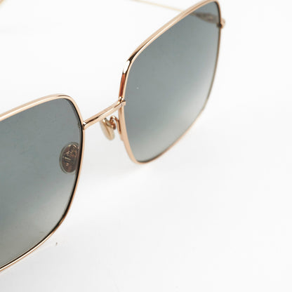 Christian Dior Metallic Square Sunglasses