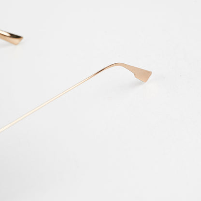Christian Dior Metallic Square Sunglasses
