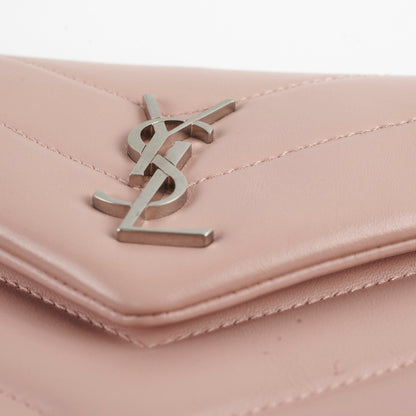 Saint Laurent Toy Lou Lou Pink Crossbody Bag
