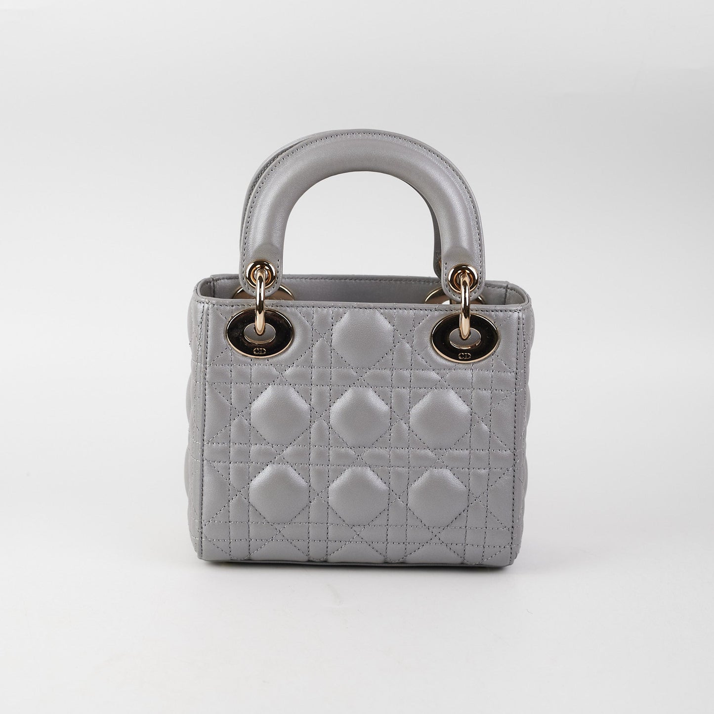 Dior Lady Dior Mini Grey
