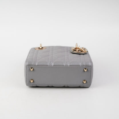 Dior Lady Dior Mini Grey
