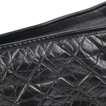 Chanel Medium Gabrielle Calfskin Black - Series 24