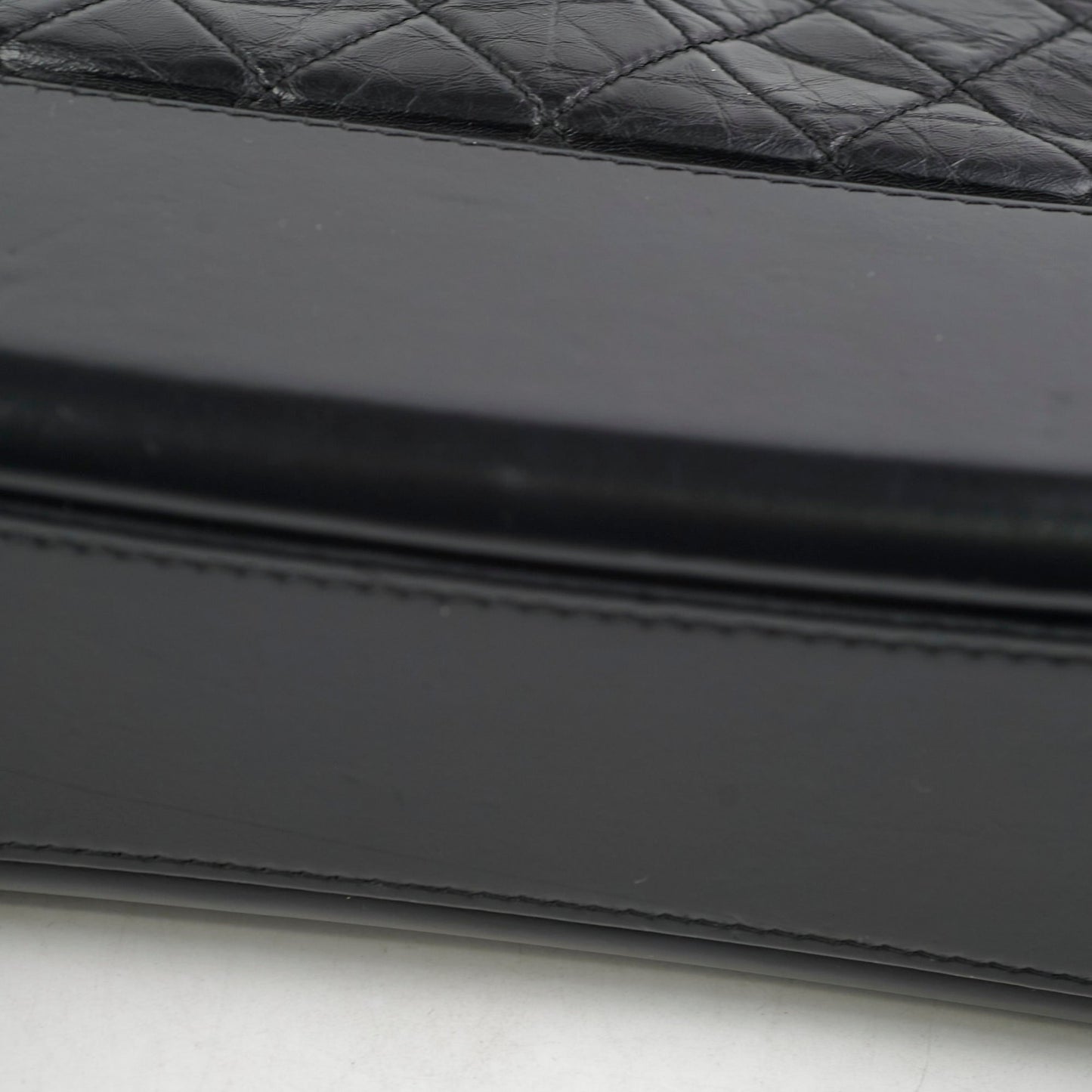 Chanel Medium Gabrielle Calfskin Black - Series 24