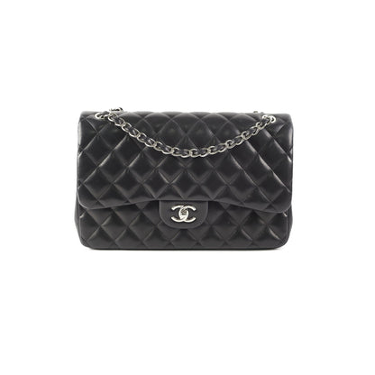 Chanel Jumbo Double Flap Lambskin Black