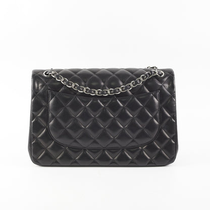 Chanel Jumbo Double Flap Lambskin Black