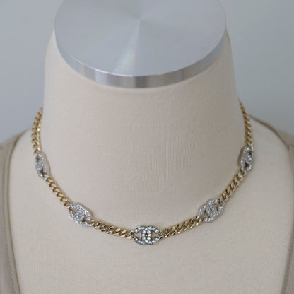 Chanel Classic CC Logo Choker Costume Jewellery
