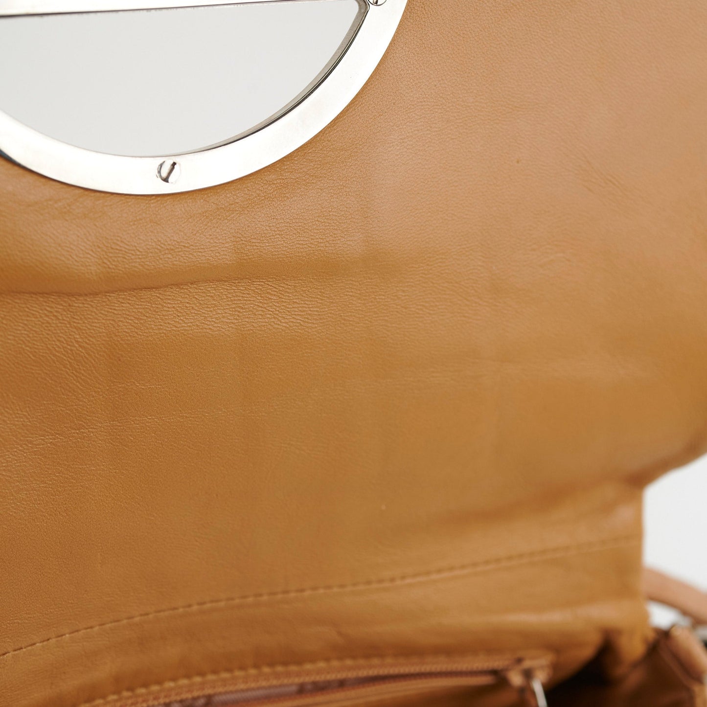 Dior Malice Croc Embossed Tan Shoulder Bag