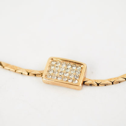 Dior Necklace Diamonds Vintage (Costume Jewellery)