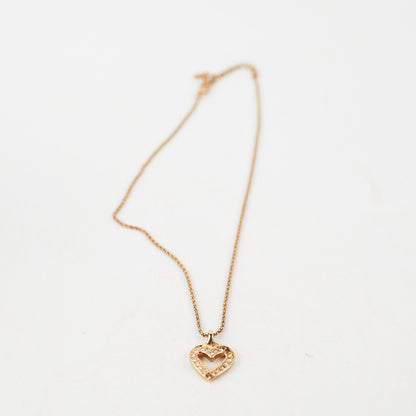 Dior Necklace Heart Vintage (Costume Jewellery)