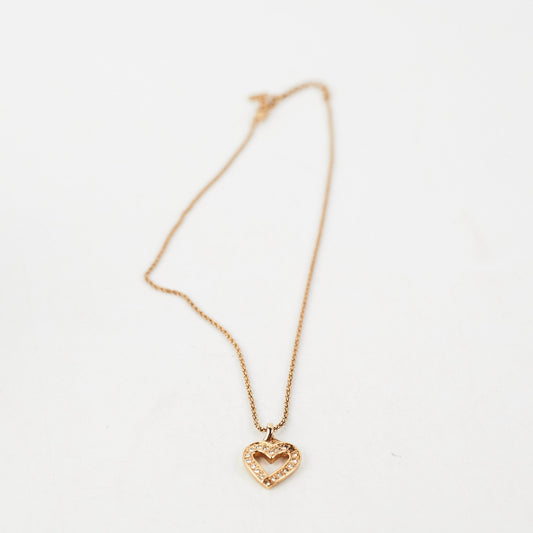 Dior Necklace Heart Vintage (Costume Jewellery)