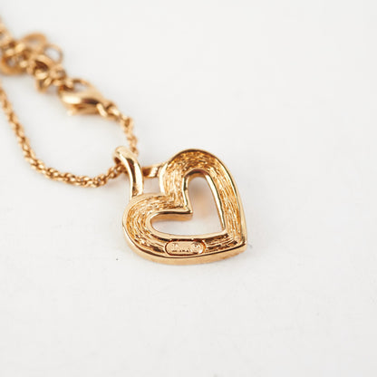 Dior Necklace Heart Vintage (Costume Jewellery)