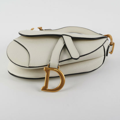 Christian Dior Mini Saddle Latte Bag