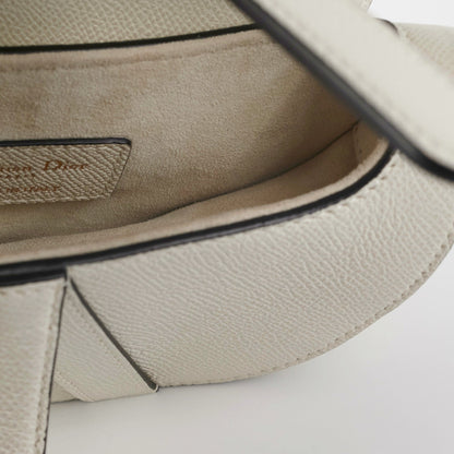 Christian Dior Mini Saddle Latte Bag