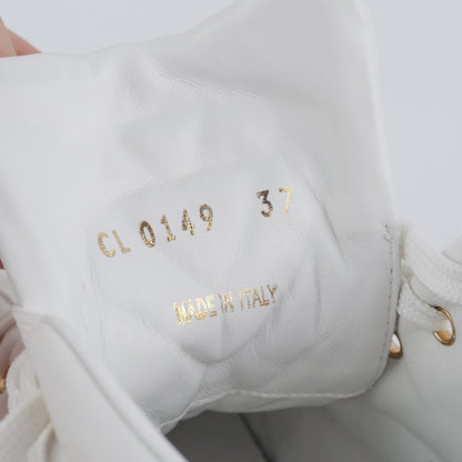 Louis Vuitton High Top White Sneaker Size 37