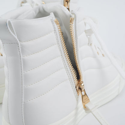 Louis Vuitton High Top White Sneaker Size 37