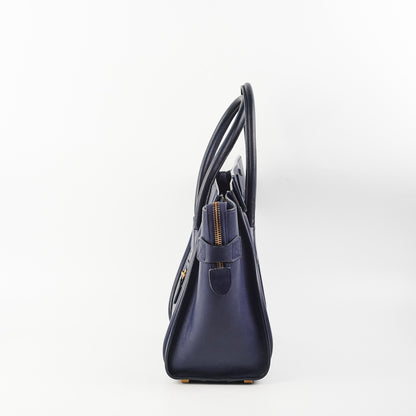 Celine Micro Luggage Bag Navy
