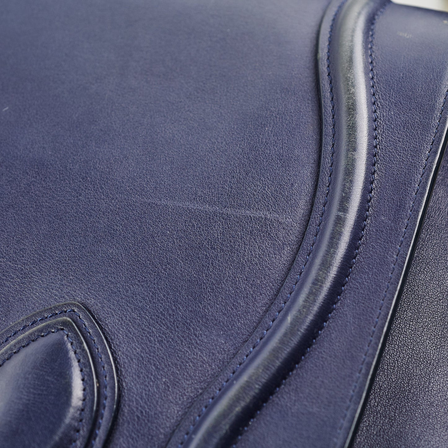 Celine Micro Luggage Bag Navy