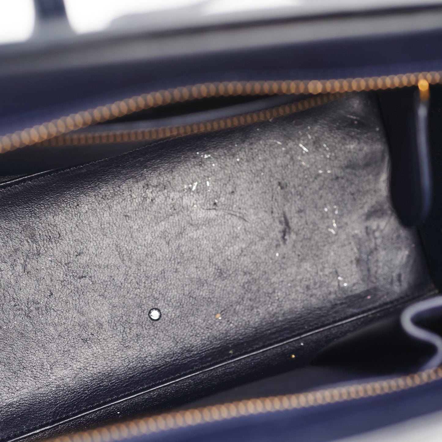 Celine Micro Luggage Bag Navy