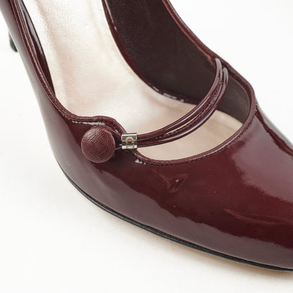 Christian Dior Burgundy Heels Size 39.5
