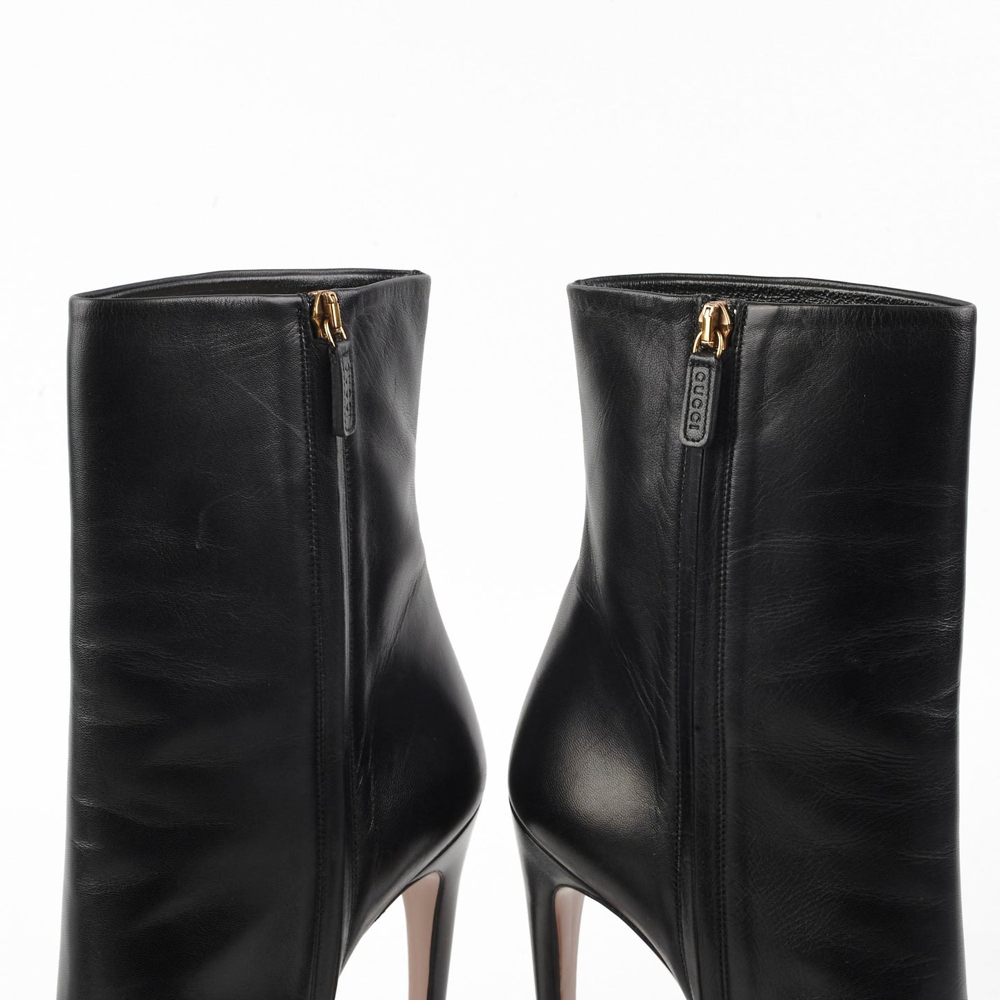 Gucci Heel Boots Black Szie 39