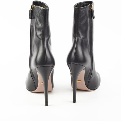 Gucci Heel Boots Black Szie 39