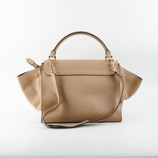 Celine Small Trapeze Beige