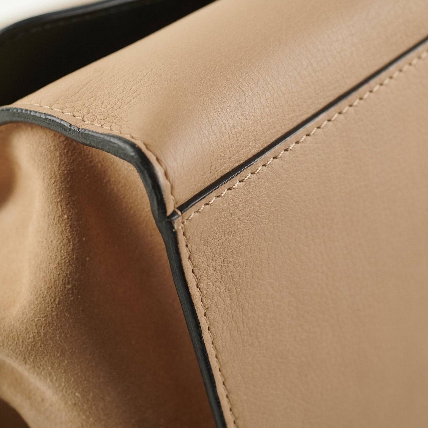 Celine Small Trapeze Beige