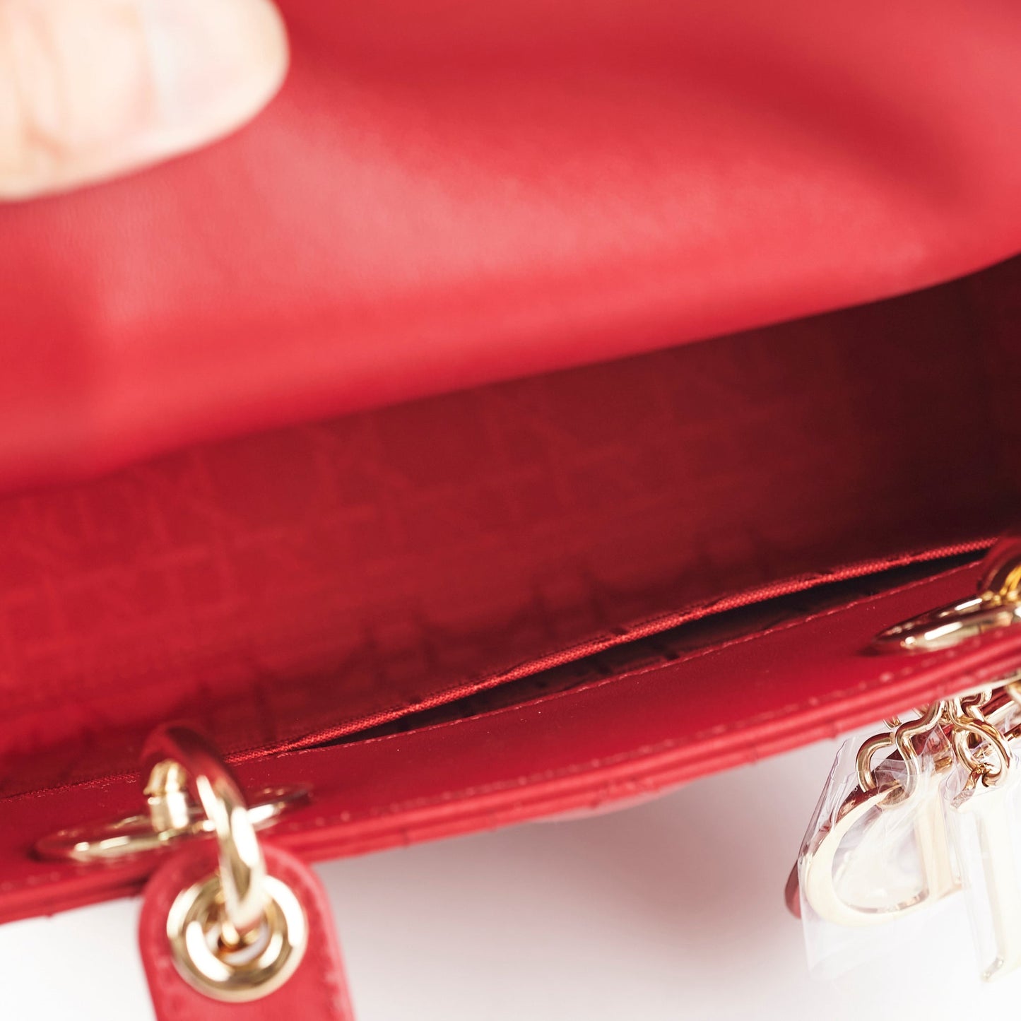 Christian Dior Lady Dior Small MY ABC Red